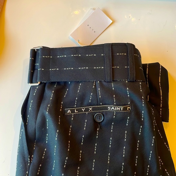 Alix ‘Eliza’ Pinstripe Wool Trousers - Picture 9 of 9